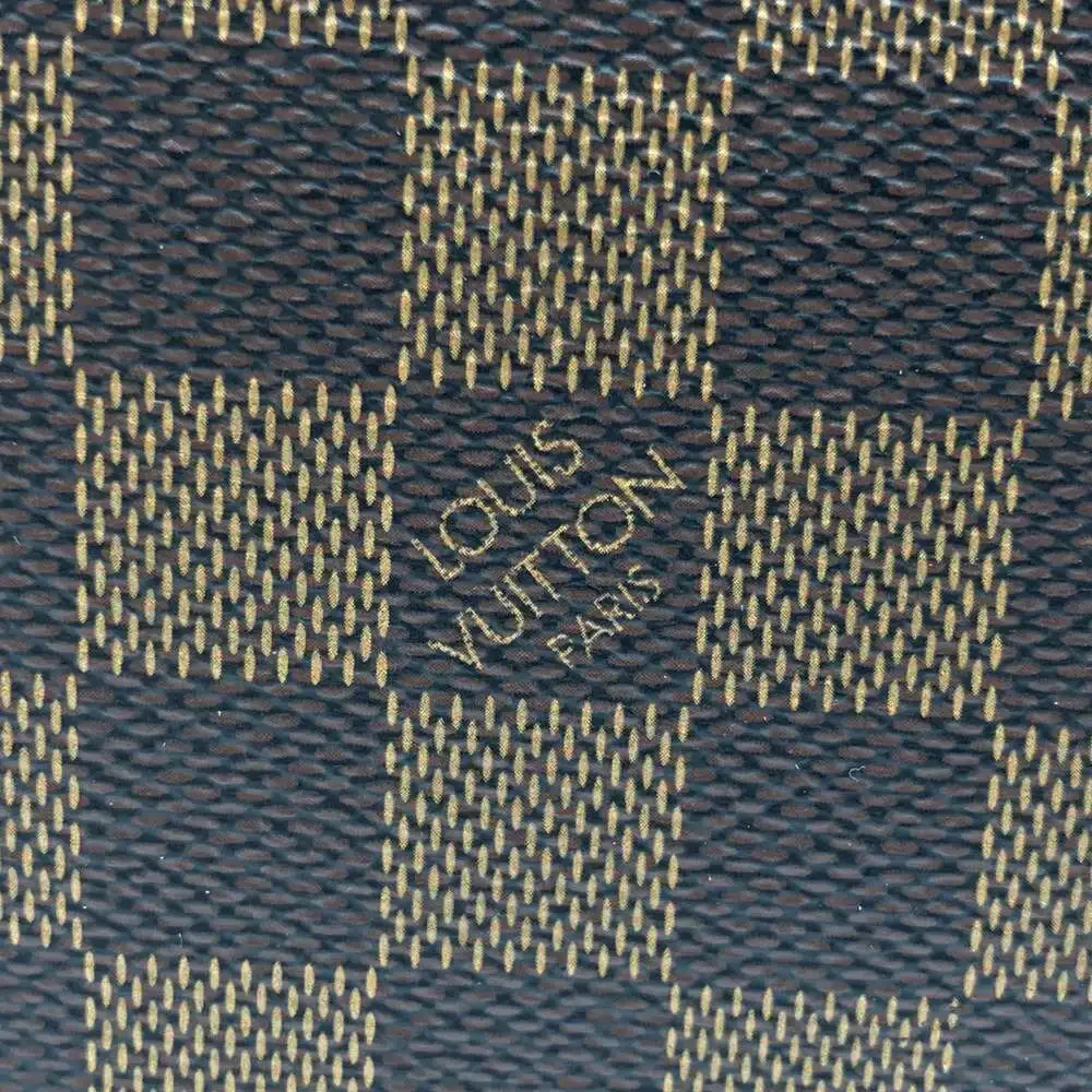 LOUIS VUITTON Authentic Brown Damier Canvas Shoulder Bag - Picture 2 of 12